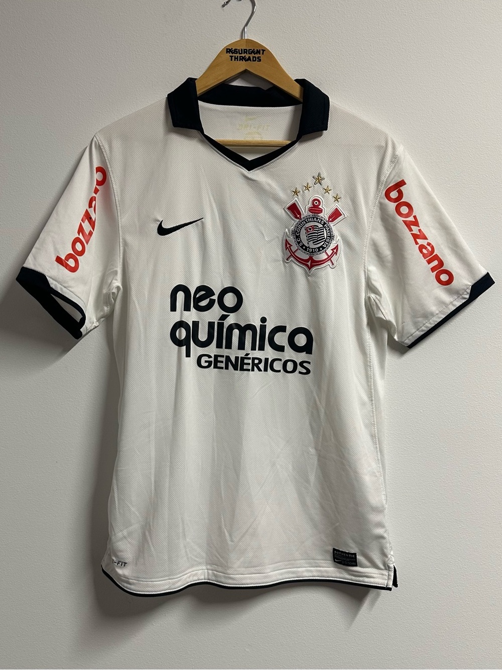Nike Corinthians 2011/2012 Home Shirt Joāo Paulo #9 Medium